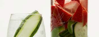 Strawberry, Cucumber & Lime Infused Gin